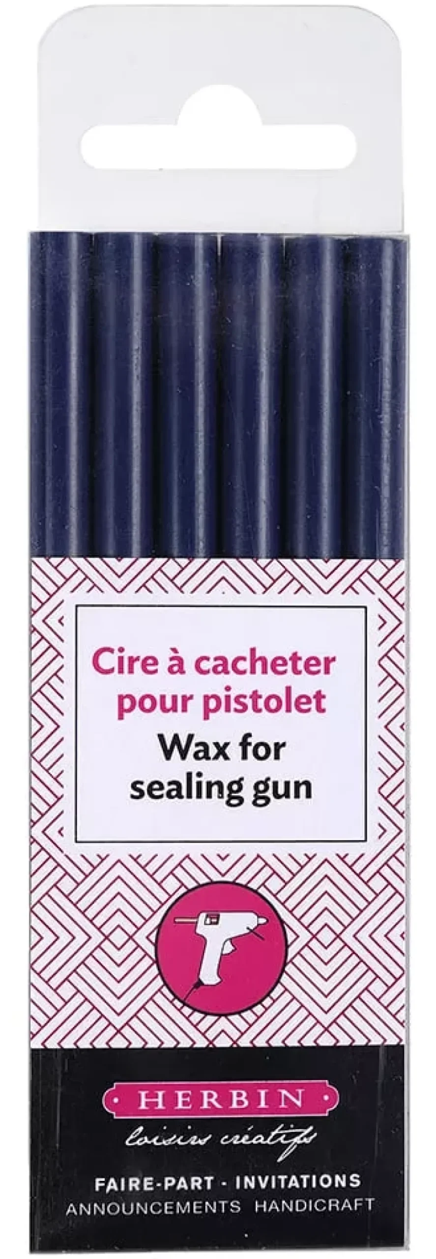 Set de 6 barras de lacre Azul oscuro Herbin