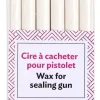 Set de 6 barras de lacre Extra blanco Herbin