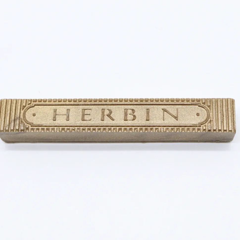 Set de 4 barras de lacre flexible Oro Herbin