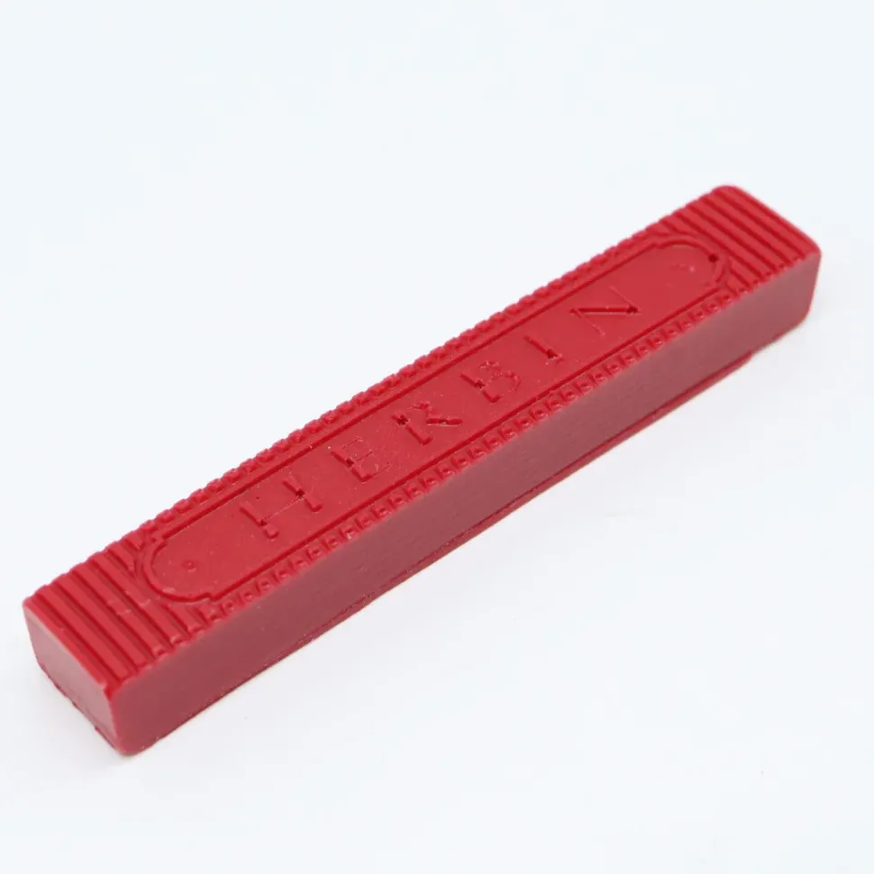Set de 4 barras de lacre flexible Rojo Herbin