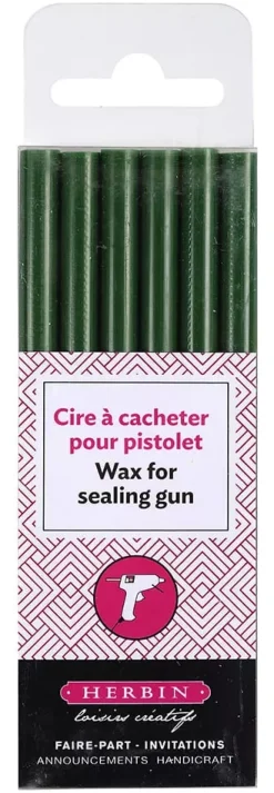 Set de 6 barras de lacre Verde oscuro Herbin