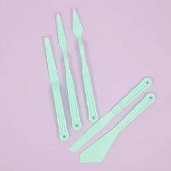 Set de 5 espátulas de plástico Craftelier