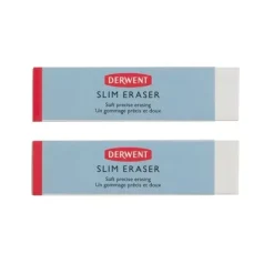 Set de 2 Gomas de Borrar Slim Derwent