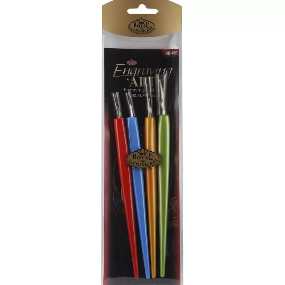 Set de 4 Herramientas para Grabado Royal and Langnickel