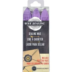 Set de 3 lacres Lilas Wax Sealing Manuscript