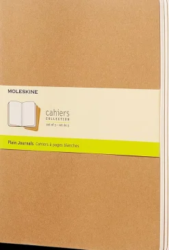 Set de 3 libretas Cahier Kraft Lisa 19x26cm Moleskine