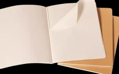 Set de 3 libretas Cahier Kraft Lisa 19x26cm Moleskine