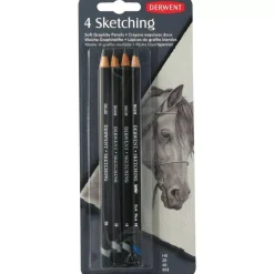 Set de 4 lápices Sketching Derwent