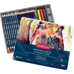 Set de 24 Lápices Watercolour Collection Derwent