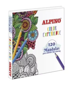 Set de 120 Mandalas + 24 Lápices de Colores Alpino