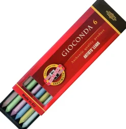 Set de 6 minas de grafito metálicos Gioconda Koh-I-Noor