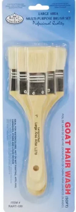 Set de 3 Paletinas Pelo de Cabra Royal & Langnickel