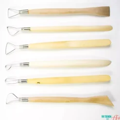 Set de 6 palillos vaciador + modelador