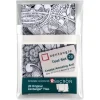Set de 20 papeles blancos Zentangle