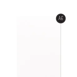 Set de 100 papeles de acuarela Intense White Vaessen A6