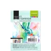 Set de 100 papeles de acuarela Intense White Texture Vaessen A6
