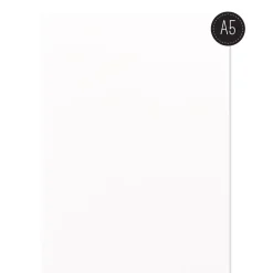 Set de 100 papeles de acuarela Intense White Vaessen A5