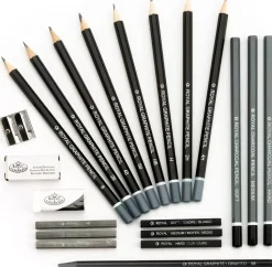 Set de 21 Piezas Essential Sketching Royal & Langnickel