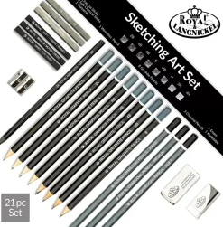 Set de 21 Piezas Essential Sketching Royal & Langnickel