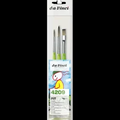 Set de 3 pinceles Fit da Vinci