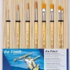 Set de 8 pinceles Junior con esterilla da Vinci