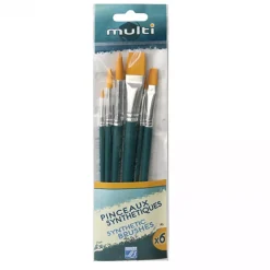 Set de 6 pinceles Lefranc and Bourgeois
