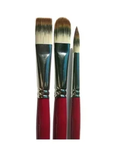 Set de 3 pinceles mango largo surtidos Van Gogh