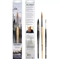 Set de 3 pinceles Paisaje Contempáneo de Ari de Goes Jr. da Vinci