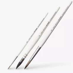 Set de 3 pinceles para acuarela floral de Frau Hölle da Vinci