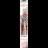 Set de 4 pinceles para acuarela Urban Watercolor May & Berry & da Vinci