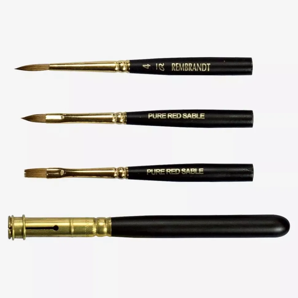 Set de 3 pinceles para viajar Luxury Rembrandt