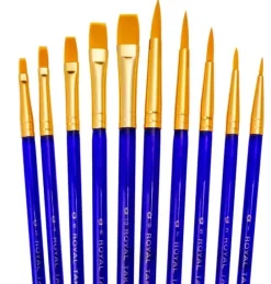 Set de 10 Pinceles Pelo Sintético Royal & Langnickel