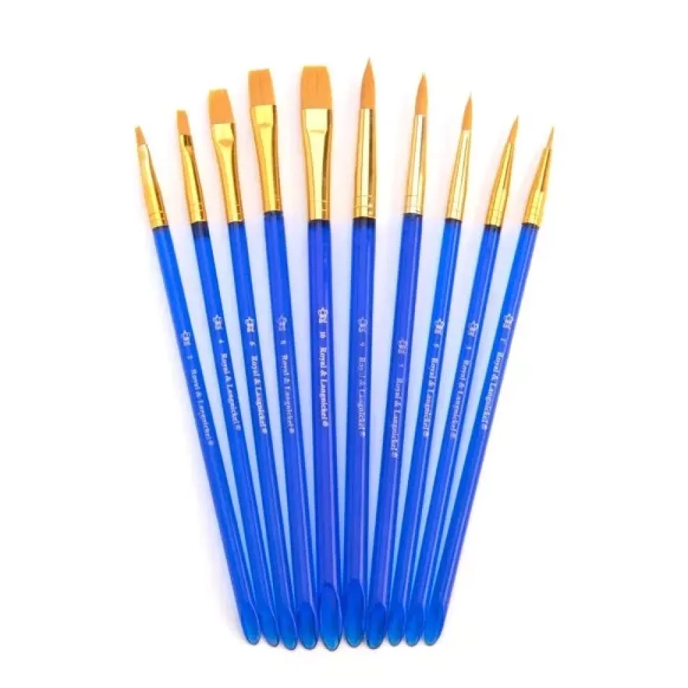 Set de 10 Pinceles Pelo Sintético Royal & Langnickel