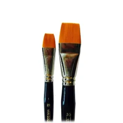 Set de 2 pinceles planos mango corto, acuerela y tempera Van Gogh