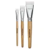 Set de 3 Pinceles Planos Pelo Nylon Décopatch