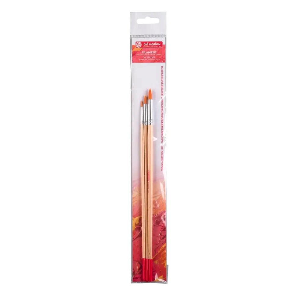 Set de 3 pinceles redondos ArtCreation