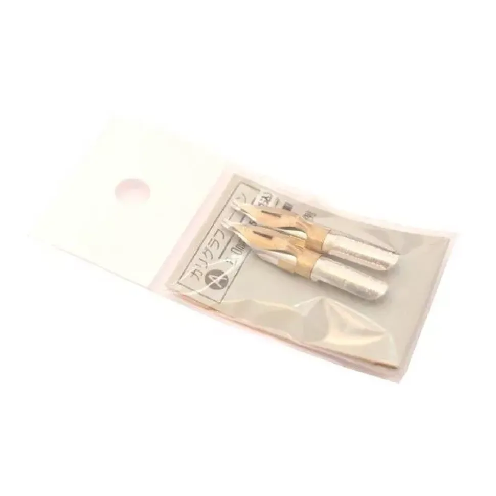 Set de 2 plumillas caligráficas A 2mm Tachikawa