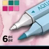 Set de 6 rotuladores acuarelables Spectrum Noir Aqua Botanicals