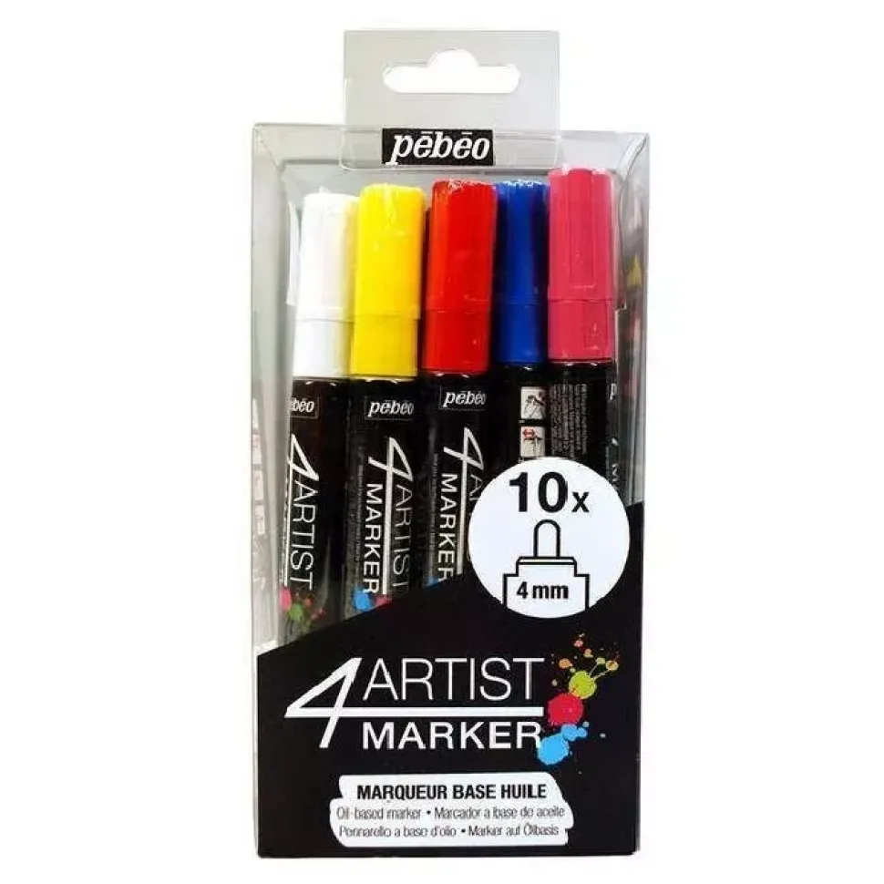 Set de 10 Rotuladores al óleo 4Artist