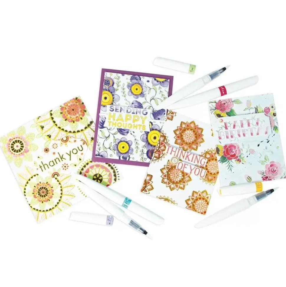 Set De 3 Rotuladores Aqua Flow Autumn Woodland Nuvo