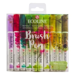 Set de 10 Rotuladores BrushPen Botánico Ecoline