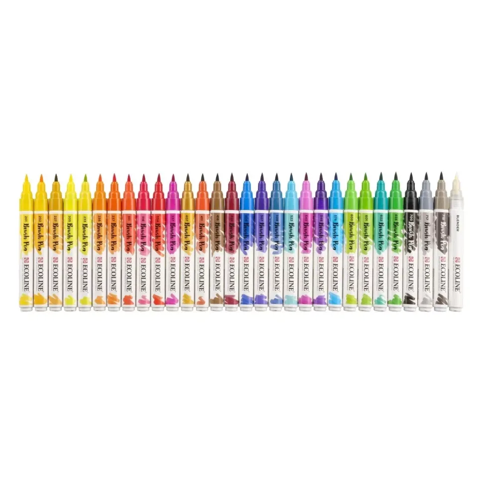 Set de 30 rotuladores BrushPen Ecoline