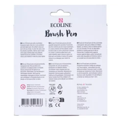 Set de 10 Rotuladores BrushPen Brillantes Ecoline