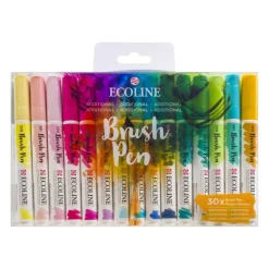 Set de 30 Rotuladores BrushPen Adicional Ecoline