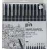 Set de 12 rotuladores calibrados Pin Uni-Ball