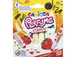Set de 8 rotuladores con sello perfumados Carioca