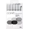 Set de 6 Rotuladores Copic Sketch Grises