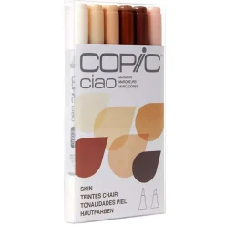 Set De 6 Rotuladores Copic Ciao Tonos Piel