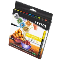 Set de 12 rotuladores doble punta Aqua Brush Duo