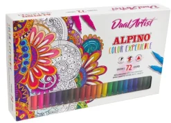 Set de 72 Rotuladores Dual Artist Color Experience Alpino
